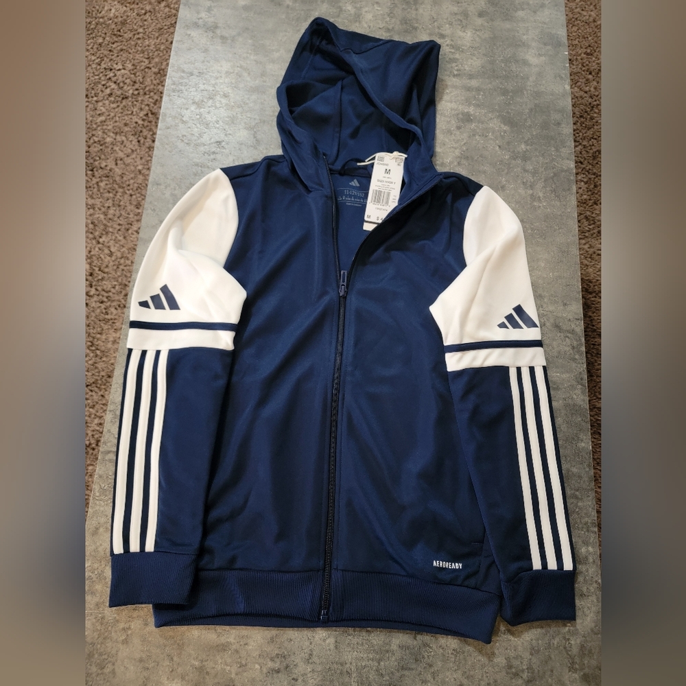 Adidas Youth Squadra Hoodie NWT Medium